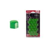 Cumpara ieftin Set capace prezoane 17 mm, culoare Verde