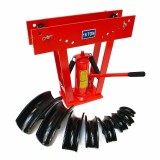 Cumpara ieftin Stand hidraulic pentru indoit tevi Dema 24368, 16 tone, 9 piese