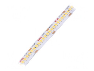 Bandă LED alb cald 24V IP20 4,8W/m foto