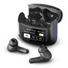 Casti Wireless VR06, Ecran LCD 1.9&quot;, Bluetooth 5.3, ANC/ENC, Sunet 360&deg; HD, Baterie 24h, Negru