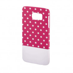 Carcasa Lovely Dots Samsung Galaxy S6 Hama, Roz/Alb