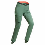 Pantalon Trekking TROPIC900 Verde Damă, Forclaz