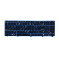 Tastatura Laptop, Lenovo, B580 Type 4377, 4720, rama albastra, layout US