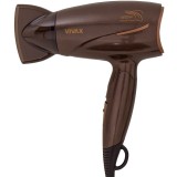 Uscator de par Vivax HD-1600FT, Putere 1600W, 2 viteze, Pliabil, Maro