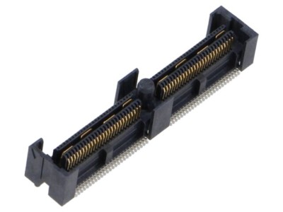 Conector PCB-PCB mamă PIN 104 0,635mm QFS aurit SMT SAMTEC foto