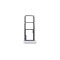 Suport Sim Samsung Galaxy A06, A065 Argintiu