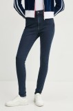 Tommy Jeans jeans femei, culoarea bleumarin, DW0DW20217
