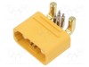 Conector alimentare DC soclu tată AMASS AS150U 6 pini 70A 500V pentru PCB