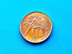 200 Lire 1981 Vatican-UNC-RAR foto