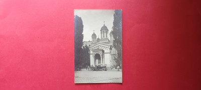 Bucuresti Bukarest Calea Victoriei Biserica Zlatari automobil foto
