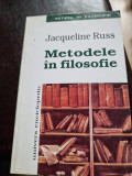 Jacqueline Russ - Metodele in Filosofie