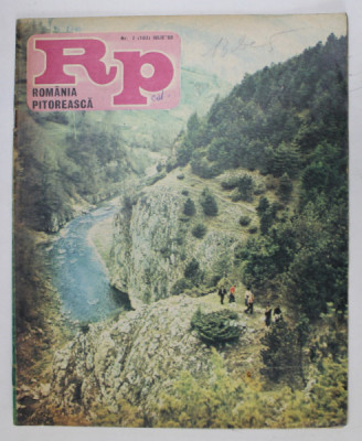 ROMANIA PITOREASCA , REVISTA LUNARA DE TURISM , NR. 7, IULIE 1980 foto