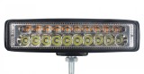 Proiector led Off Road 18W, cu semnalizare alb si galben