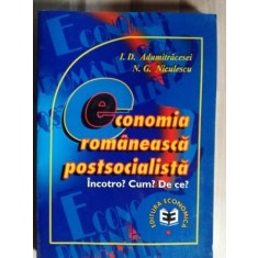 Economia romaneasca postsocialista- I. D. Adumitracesei, N. G. Niculescu