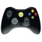 Controller Original Wireless Xbox 360 Negru Xbox 360, Second-Hand
