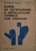 Surse de deteriorare a instalatiilor termice sub presiune &ndash; Hristache Grecu