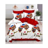 Cumpara ieftin Lenjerie de pat dublu, bumbac finet, 6 piese - SIPRR60-427