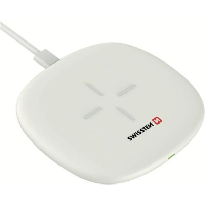 Incarcator Wireless Swissten 10W Alb foto