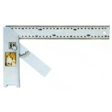 Echer tamplar/dulgher, aluminiu, unghi reglabil, 300 mm, Strend Pro