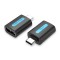 Adaptor USB OTG Vention, USB Type-C (T) la USB 2.0 (M), rata transfer 480 Mbps, invelis PVC, negru, &quot;CDTB0&quot; (timbru verde 0.03 lei) - 6922794755253