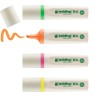 Set 4 Markere Evidențiatoare Edding Ecoline, V&acirc;rf 2-5mm, Multicolor, Re&icirc;ncărcabile, Ideal Școală/Birou