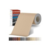 Patcher autoadeziv pentru reparații din piele, bandă de reparații din piele de 4" x 79" pentru canapele, kit de reparații pentru vinil