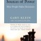 Sources of Power: How People Make Decisions