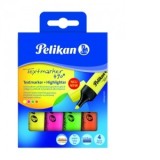 Textmarker 490, set 4 culori, cutie carton