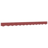 Cumpara ieftin Panza de rezerva fald copertina, visiniu 300 cm dungi