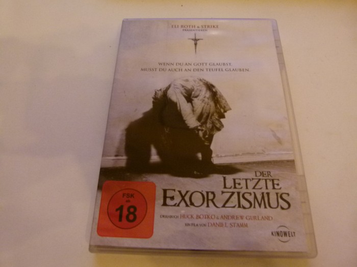 Ultima exorcizare, dvd