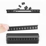 Suport numar telefon retractabil pentru auto, Oem