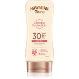Hawaiian Tropic Glowing Protection Sunscreen Lotion loțiune pentru plaja SPF 30 170 ml