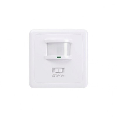 Senzor Prezenta Incastrat 160 NEW JQ20 ALB IP20 foto