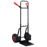 Gossi carucior telescopic manual, 200 kg, negru si rosu