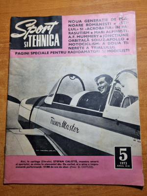 sport si tehnica mai 1973-motociclism,modelism,botezul aerului foto