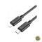 Cablu Date si Incarcare USB-C - Lightning HOCO X88 20W 1m Negru