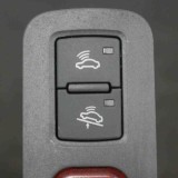 Comutator Audi A8 D3 4E 2009 OEM 4E0962109 Buton Start Stop Argintiu Aluminiu