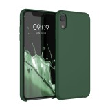 Husa pentru Apple iPhone XR, Silicon, Verde, 45910.80, Carcasa, Kwmobile