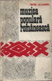 C9119N Muzica populară rom&acirc;nească de Tiberiu Alexandru, 1975