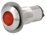Lampă de control LED roșie 24VDC &Oslash;13mm IP67
