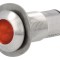 Lampă de control LED roșie 24VDC &Oslash;13mm IP67