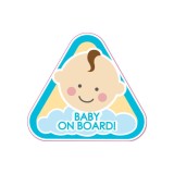 Abtibild &quot;BABY ON BOARD&quot; Cod: TAG 044 / T2 Automotive TrustedCars, Oem