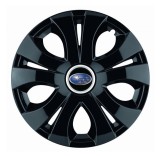 Cumpara ieftin Set 4 Capace Roti Top Negru R16, Compatibil Cu Subaru, Autohelix MSA