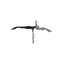 Desfacator si tirbuson ospatar, 12 cm, maner negru