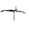 Desfacator si tirbuson ospatar, 12 cm, maner negru
