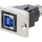 Conector adaptor USB A la USB B Slim