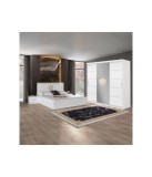 Dormitor Royal David cu Oglinda 3 usi glisante