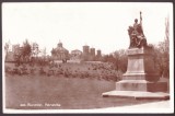 2462 - BUCURESTI, Parcul Patriarhiei, Monument - old PC, real Photo - used 1933