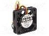 Ventilator 40x40x10mm, 7...13,8V DC, SANYO DENKI - 109P0412H901