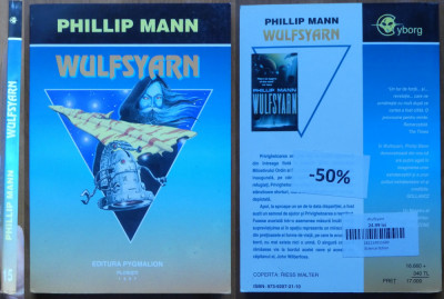 Phillip Mann , Wulfsyarn , 1997 , Colectia Cyborg foto